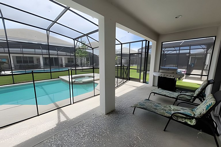 Short Term Vacation Rental Pool Home near Disney & malls