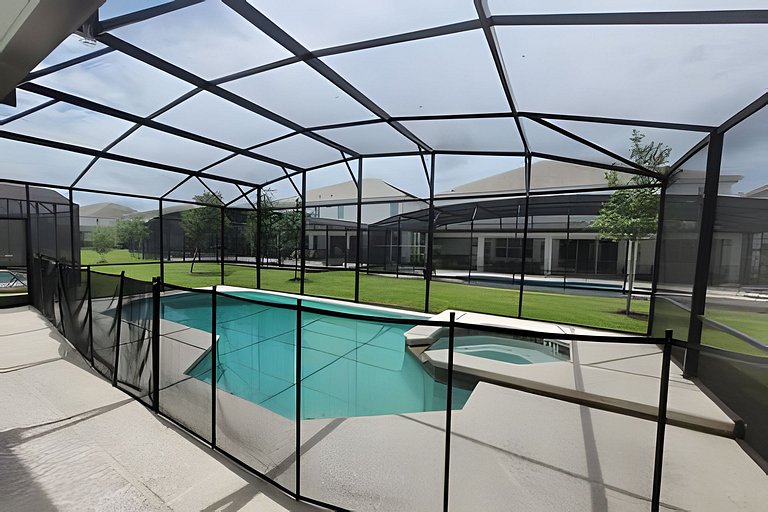 Short Term Vacation Rental Pool Home near Disney & malls