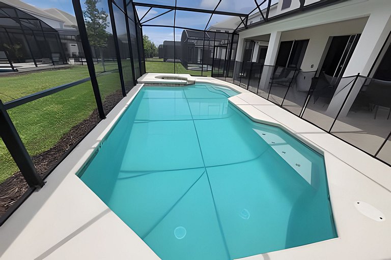 Short Term Vacation Rental Pool Home near Disney & malls