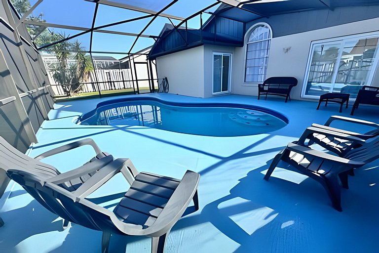 Short Term Vacation Rental Pool Home near Disney & malls