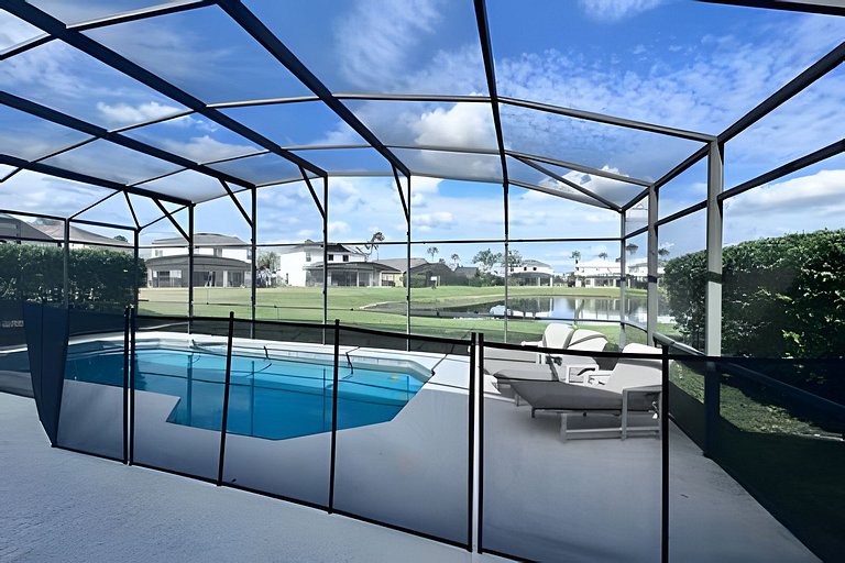 Short Term Vacation Rental Pool Home near Disney & malls