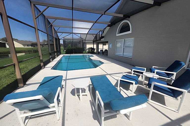 Short Term Vacation Rental Pool Home near Disney & malls