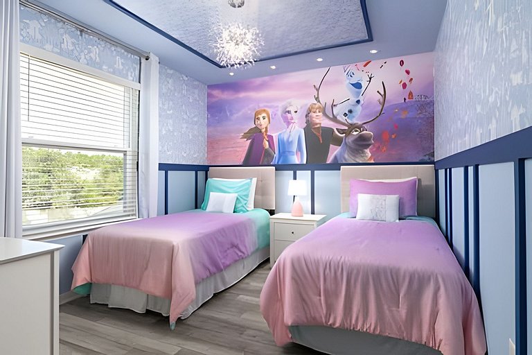 Windsor Island Resort Mega Themed Pool Disney Villa, Games