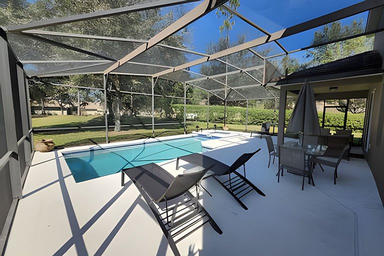 Short Term Vacation Rental Pool Home near Disney & malls