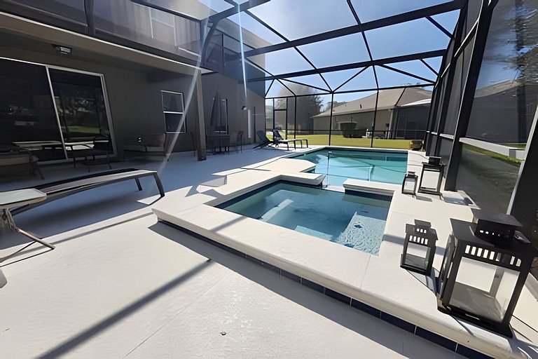 Short Term Vacation Rental Pool Home near Disney & malls