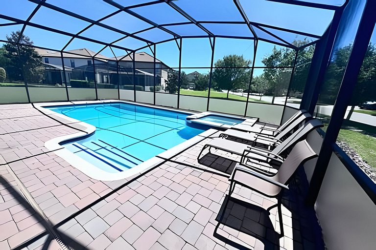 Champions Gate Pool, Games Themed Villa near Disney & Dine