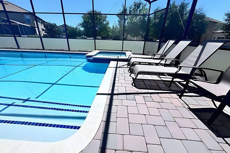 Champions Gate Pool, Games Themed Villa near Disney & Dine