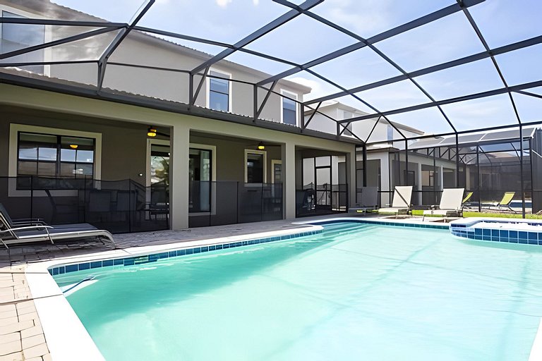 Champions Gate Short Term Vacation Rental Pool Disney Home