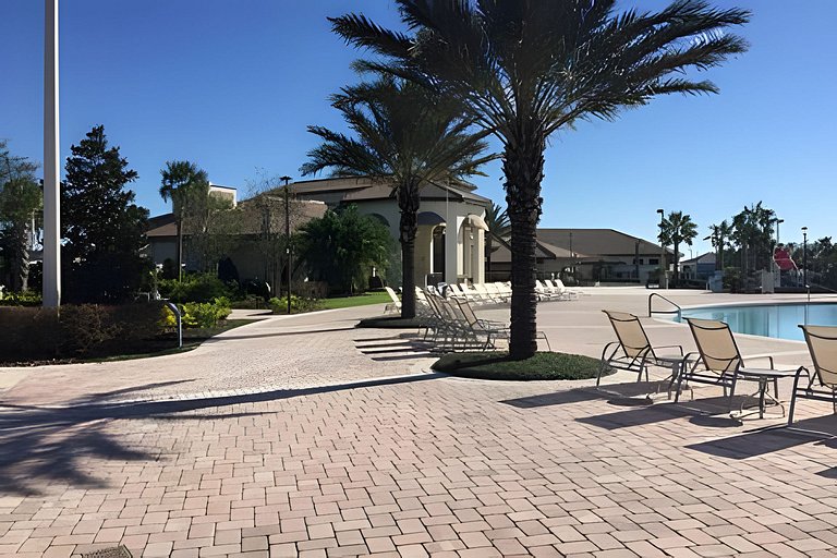 Champions Gate Short Term Vacation Rental Pool Disney Villa