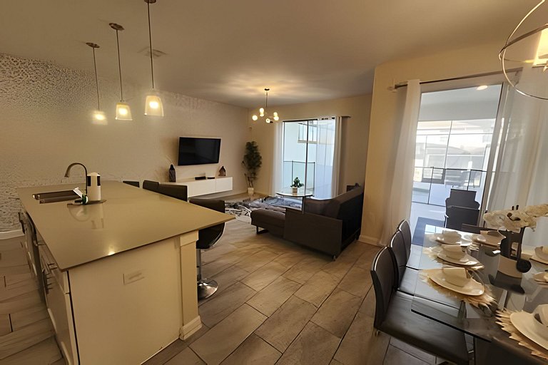 Champions Gate Short Term Vacation Rental Pool Disney Villa