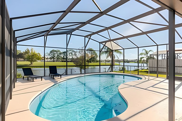 Short Term Vacation Rental Pool Home near Disney & malls