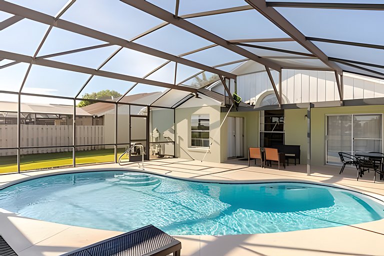 Short Term Vacation Rental Pool Home near Disney & malls