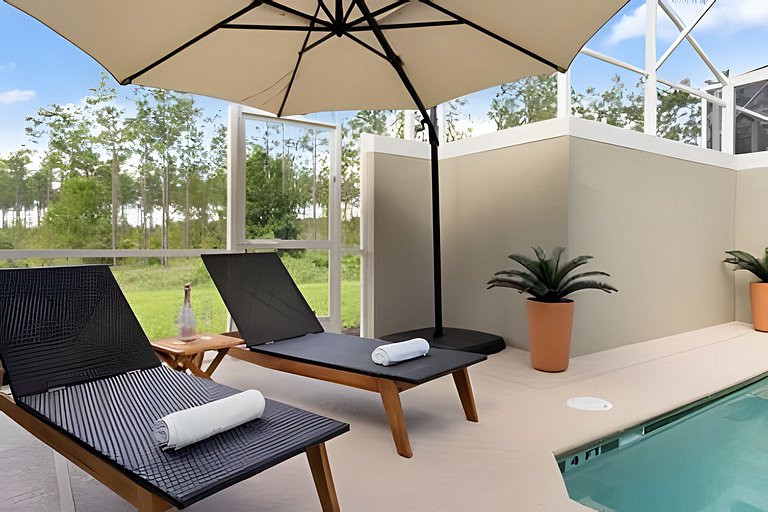 Short Term Vacation Rental Pool Home near Disney & malls