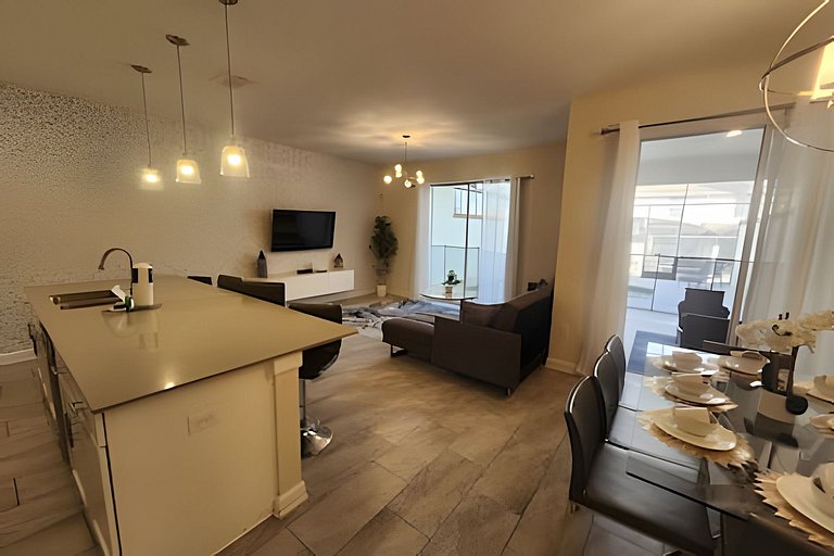 Champions Gate Short Term Vacation Rental Pool Disney Villa