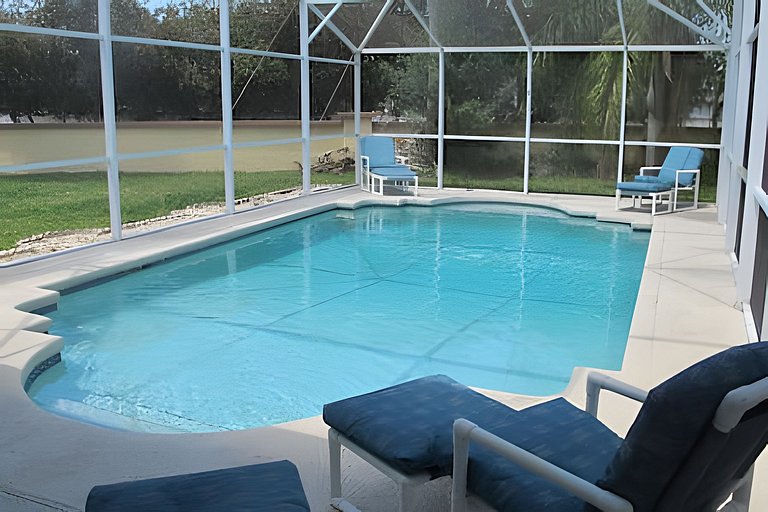 Short Term Vacation Rental Pool Home near Disney & malls