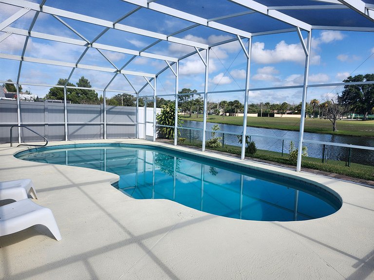 Short Term Vacation Rental Pool Home near Disney & malls