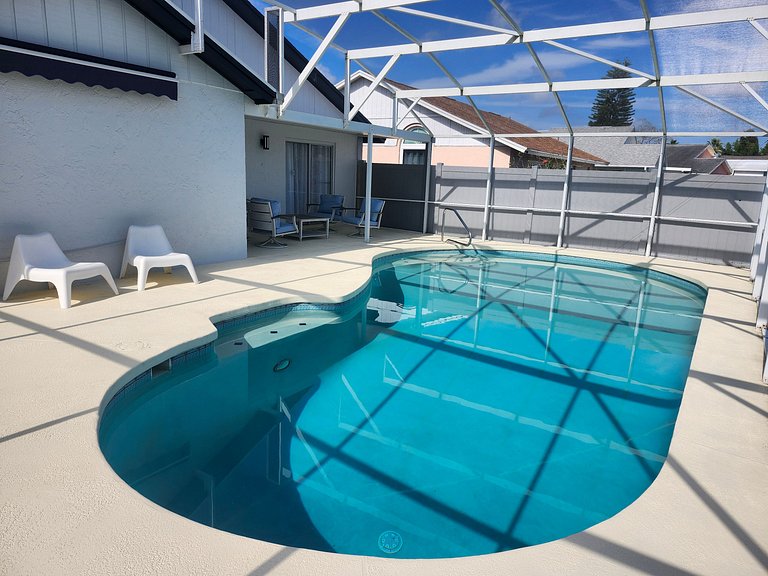 Short Term Vacation Rental Pool Home near Disney & malls