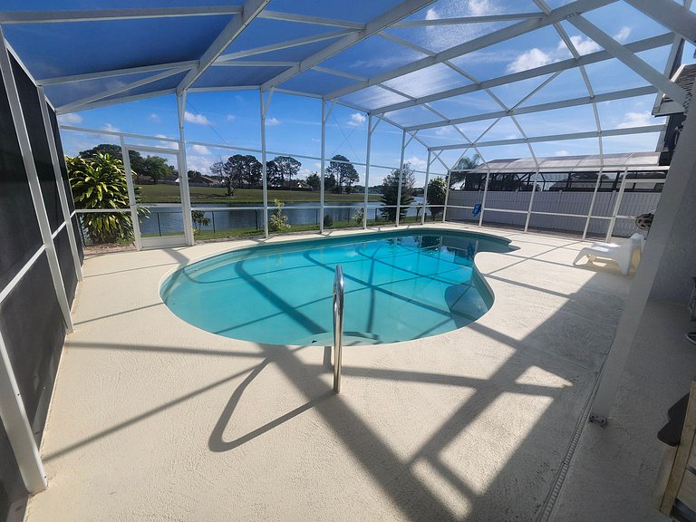 Short Term Vacation Rental Pool Home near Disney & malls