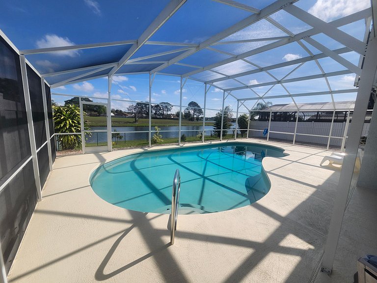 Short Term Vacation Rental Pool Home near Disney & malls