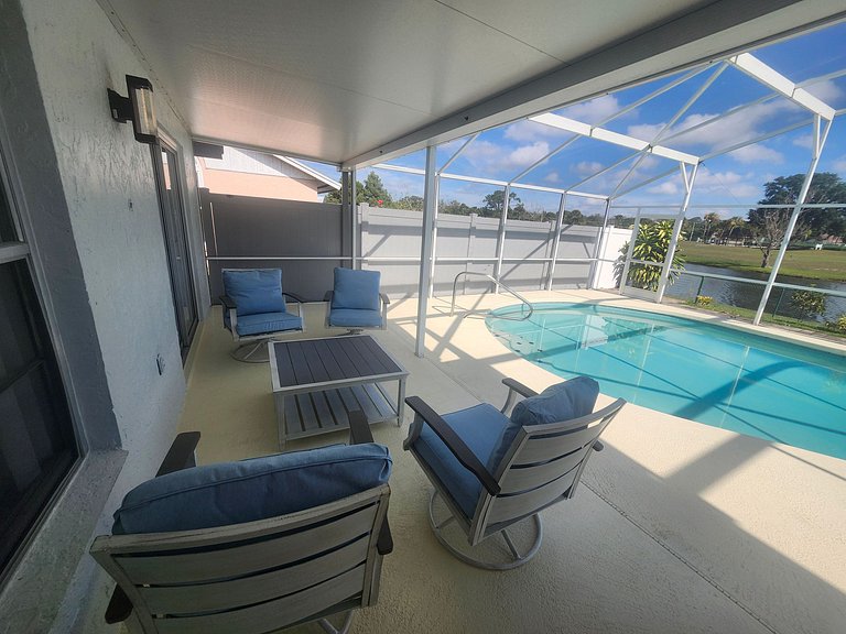 Short Term Vacation Rental Pool Home near Disney & malls