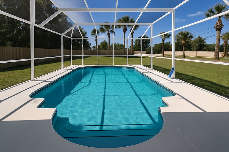 Short Term Vacation Rental Pool Home near Disney & malls