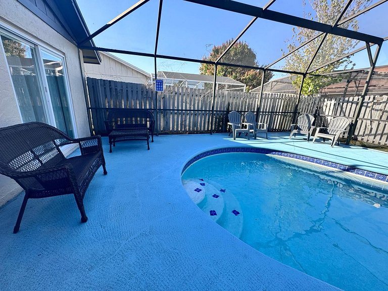 Centrally Located Pool Home near Disney, Malls