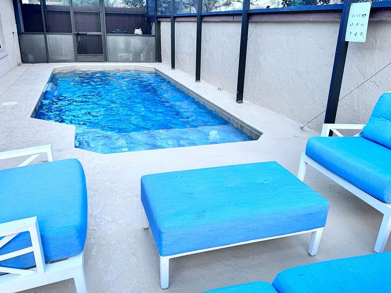 Central Located Pool Home near Disney & Malls