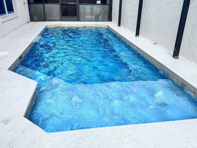 Central Located Pool Home near Disney & Malls
