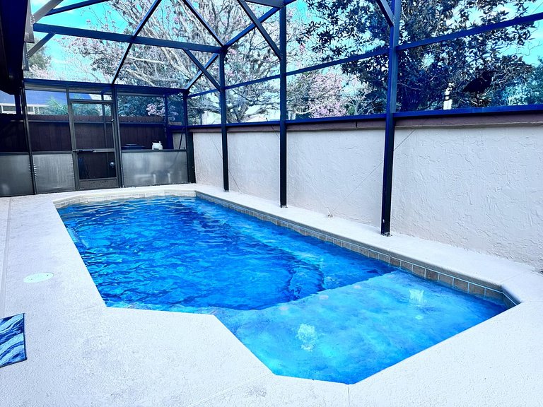 Central Located Pool Home near Disney & Malls