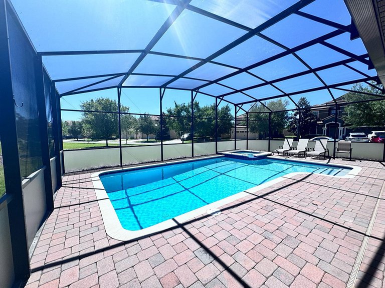 Champions Gate Pool, Games Themed Villa near Disney & Dine