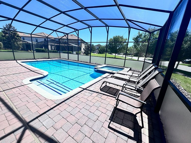 Champions Gate Pool, Games Themed Villa near Disney & Dine