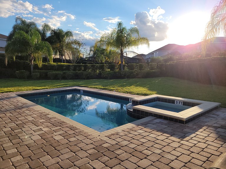 Champions Gate Short Term Vacation Rental Pool Disney Home