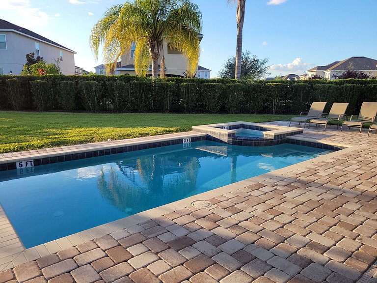Champions Gate Short Term Vacation Rental Pool Disney Home