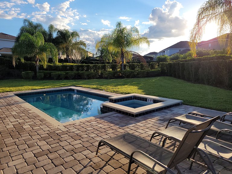 Champions Gate Short Term Vacation Rental Pool Disney Home