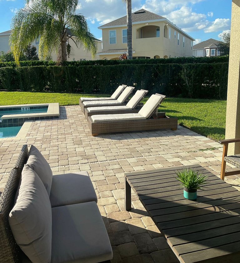 Champions Gate Short Term Vacation Rental Pool Disney Home