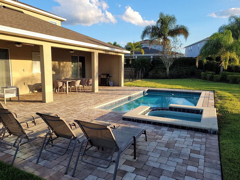 Champions Gate Short Term Vacation Rental Pool Disney Home